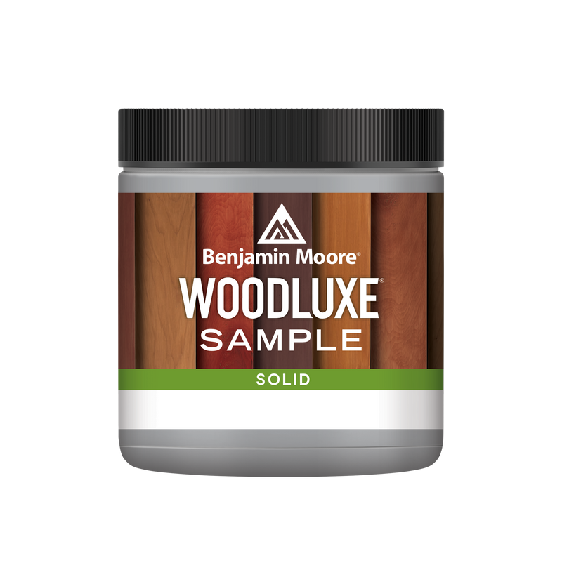 Woodluxe® Water-Based Deck + Siding Exterior Stain - Solid 694 8oz Sample