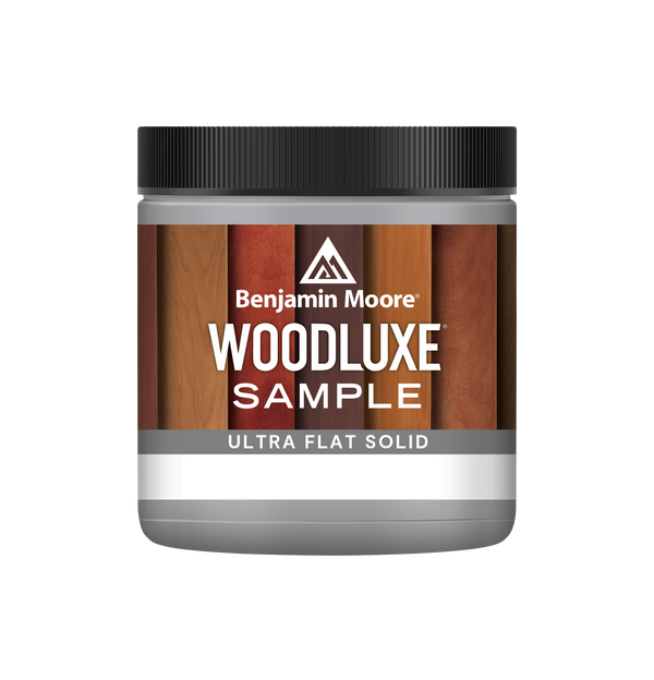 Woodluxe® Water-Based Deck + Siding Exterior Stain - Ultra Flat Solid 695 8oz Sample