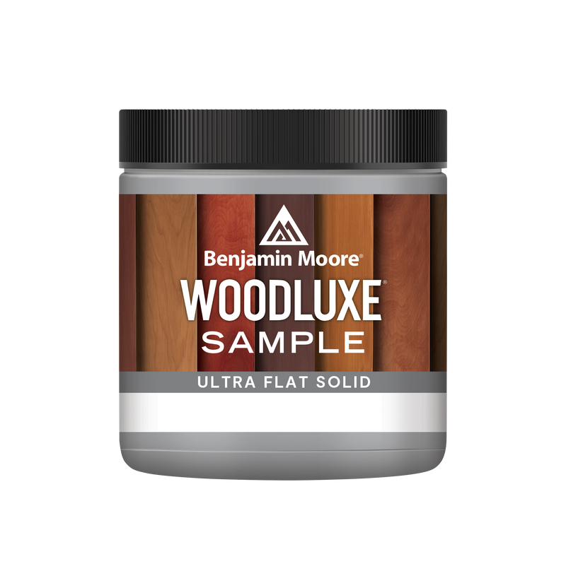 Woodluxe® Water-Based Deck + Siding Exterior Stain - Ultra Flat Solid 695 8oz Sample