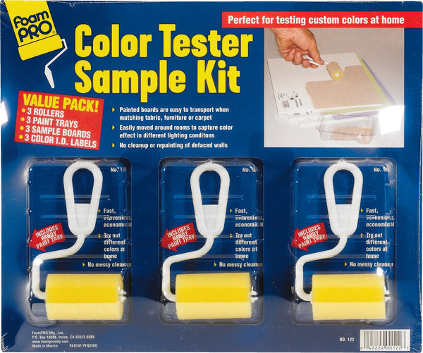 FoamPRO Color Tester Sample Kit