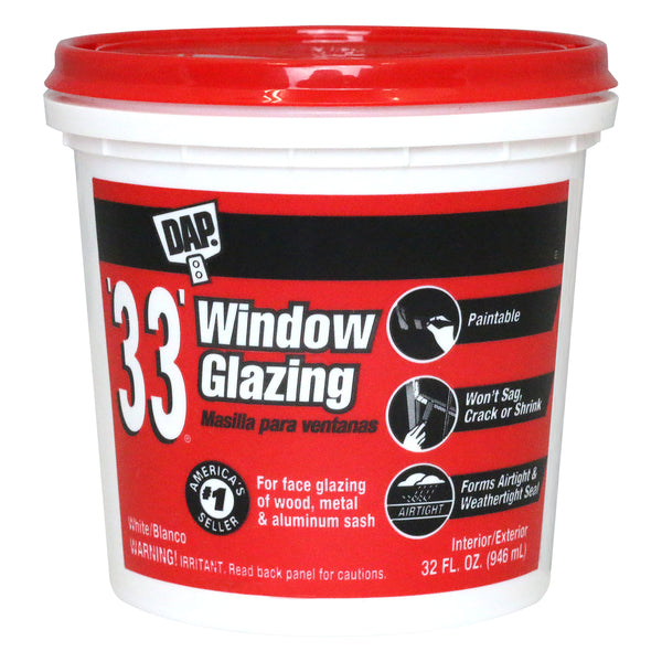 DAP 33 Window Glazing