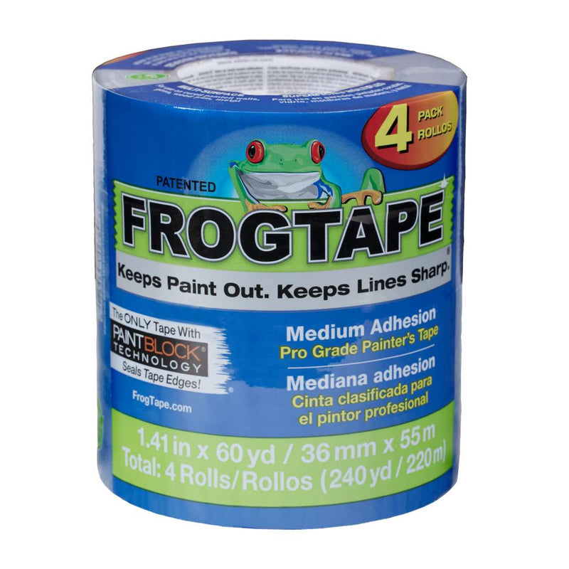 FrogTape® Pro Grade Painter’s Tape – 4 pk