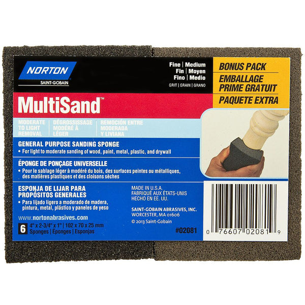 Norton MultiSand Fine/Medium Bonus Pack