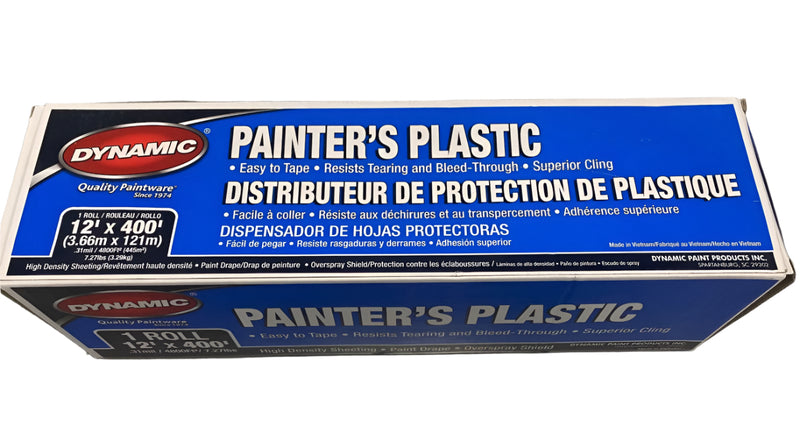 12x400 Dynamic Painter's Plastic